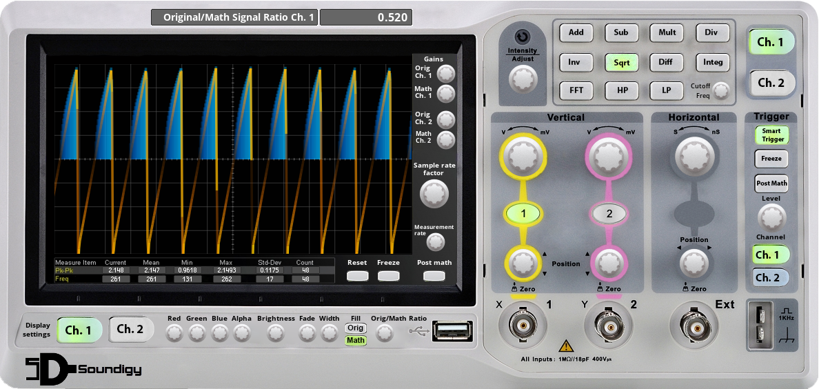 Oscilloscope Software